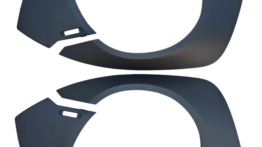 TwinZ 35mm wide front fenders 1